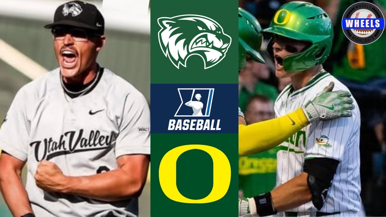 Utah Valley vs #12 Oregon (CRAZY GAME!) | Regionals Opening Round | 2025 College Baseball Highlights