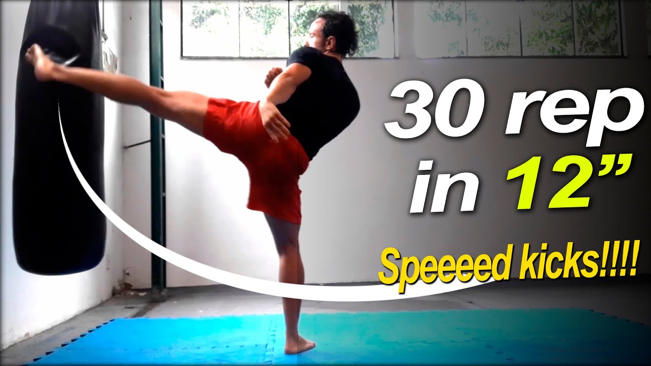 30 Foot Kicks In 12 Sec | Kung Fu Fighter Speed Kicking Techniques - SANDA/ SANSHOU / WUSHU