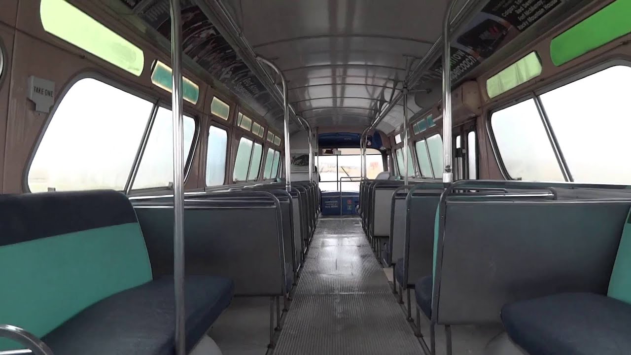 A ride on Calgary Transit 1967 GM Fishbowl TDH-5303 #620 - Retired in 1985
