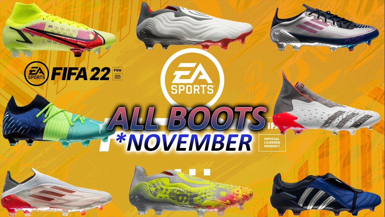 FIFA 22 ALL BOOTS NOVEMBER