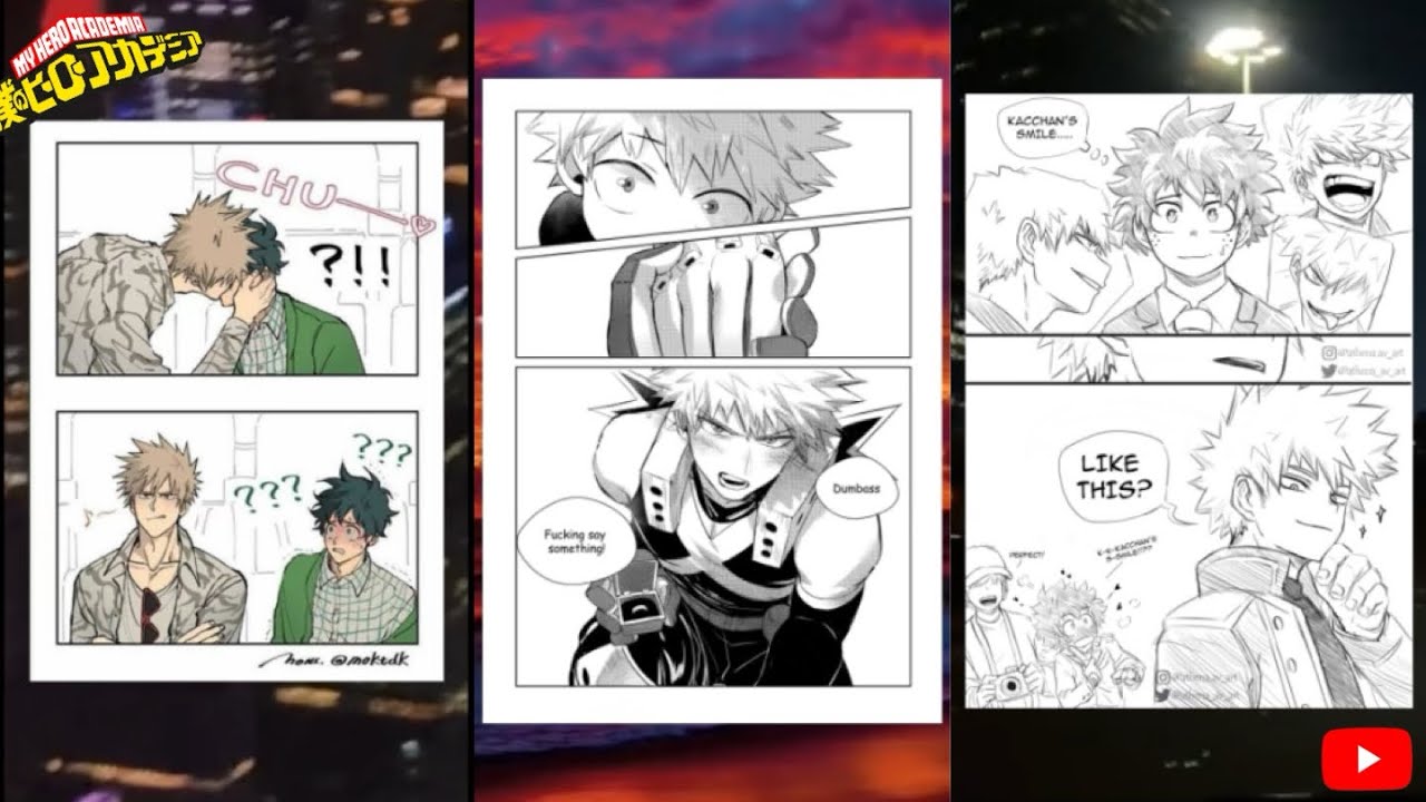 Mha Comics Shorts~bakudeku yt shorts competition🧡💚✨