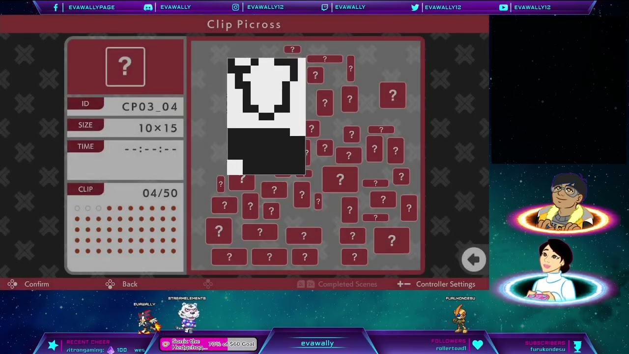 [Picross S Namco Legendary Edition] Clip Picross 3
