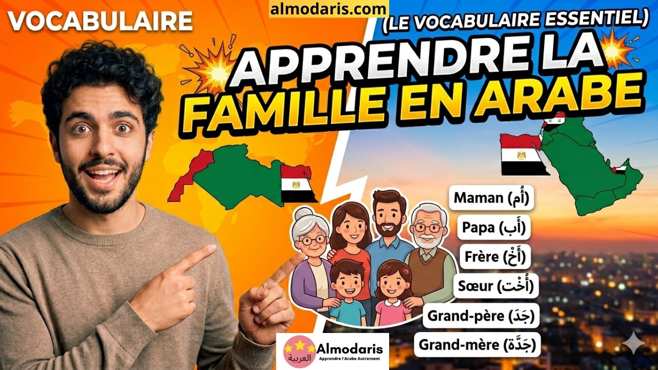 Les noms des membres de la famille en arabe