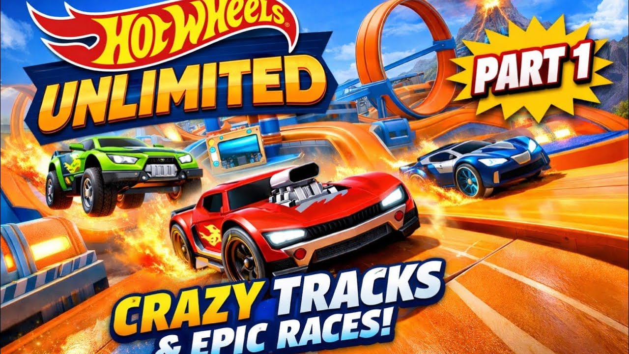 Hot Wheels Unlimited Gameplay Part 1 – Insane Track Builds, Epic Races & First Wins!!