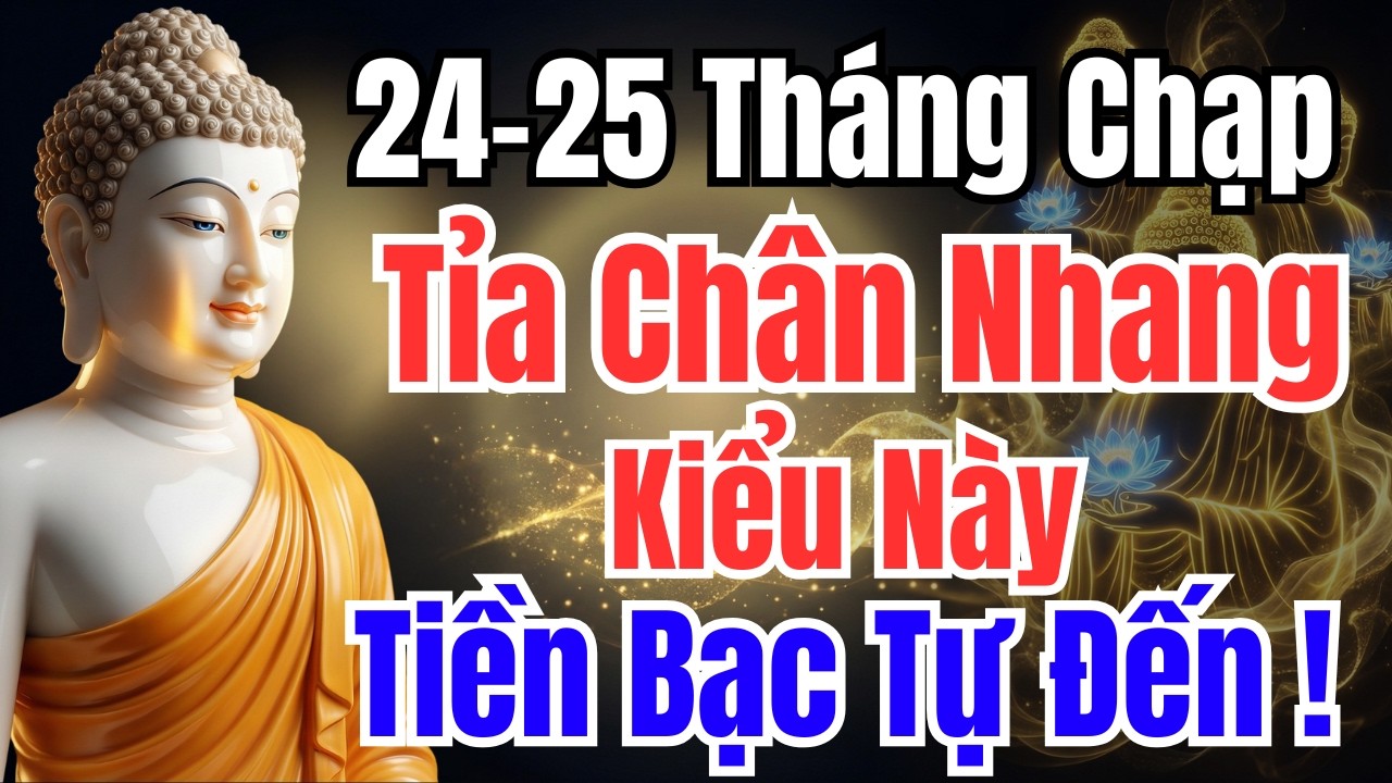 24-25 THÁNG CHẠP ÂL : TỈA CHÂN NHANG Kiểu Này, THẦN TÀI BAN LỘC, Gia Chủ PHƯỚC BÁU ĐẦY NHÀ