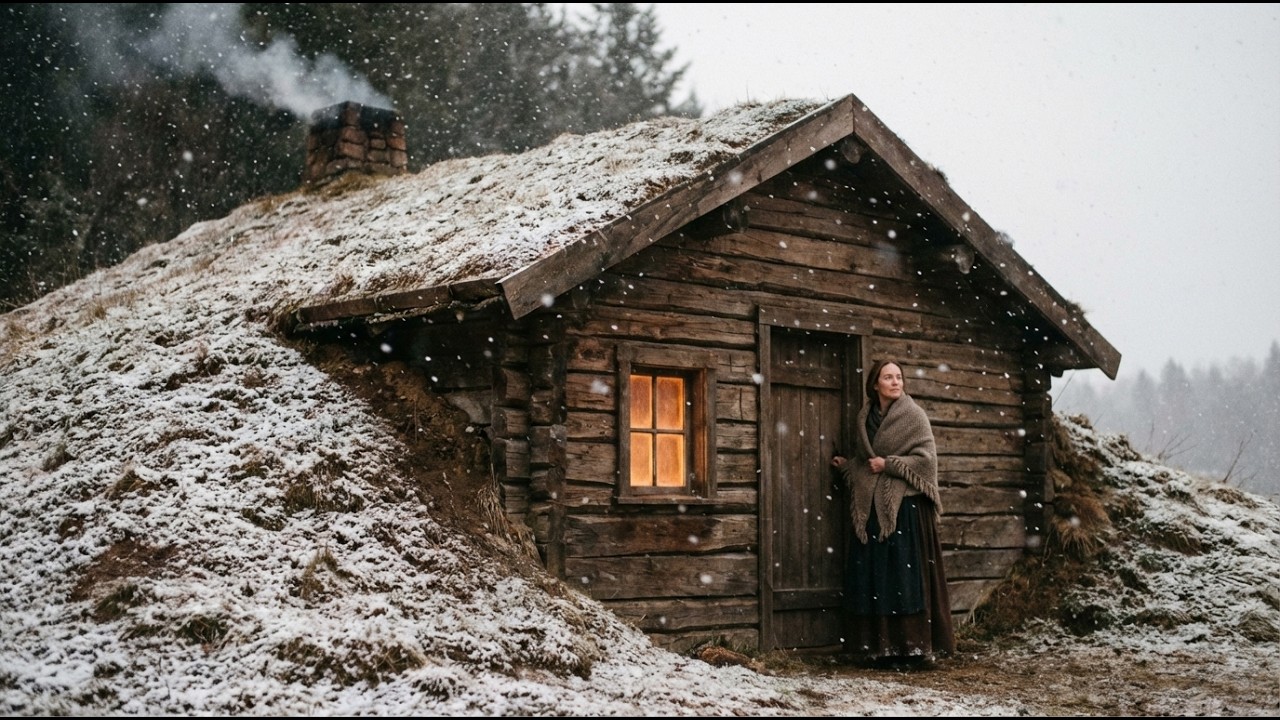 Neighbors Laughed When She Built Her Cabin Into a Hill — Until the Blizzard Hit