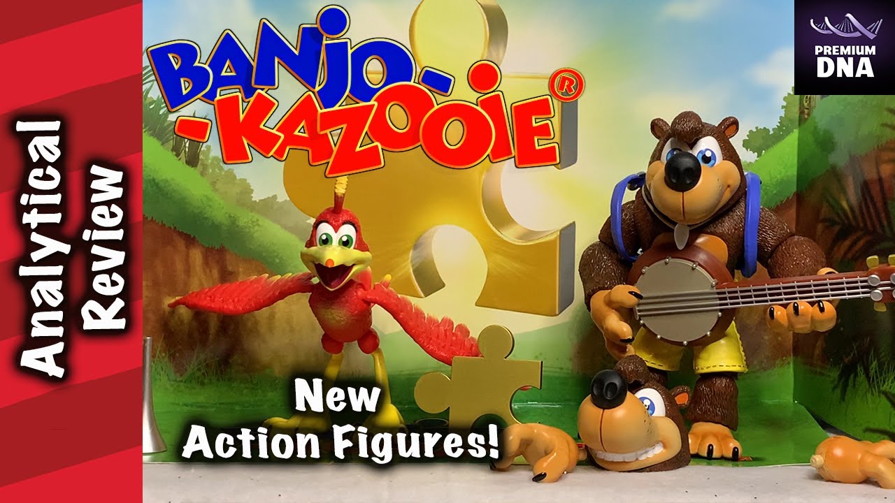 New Banjo Kazooie Action Figure Review