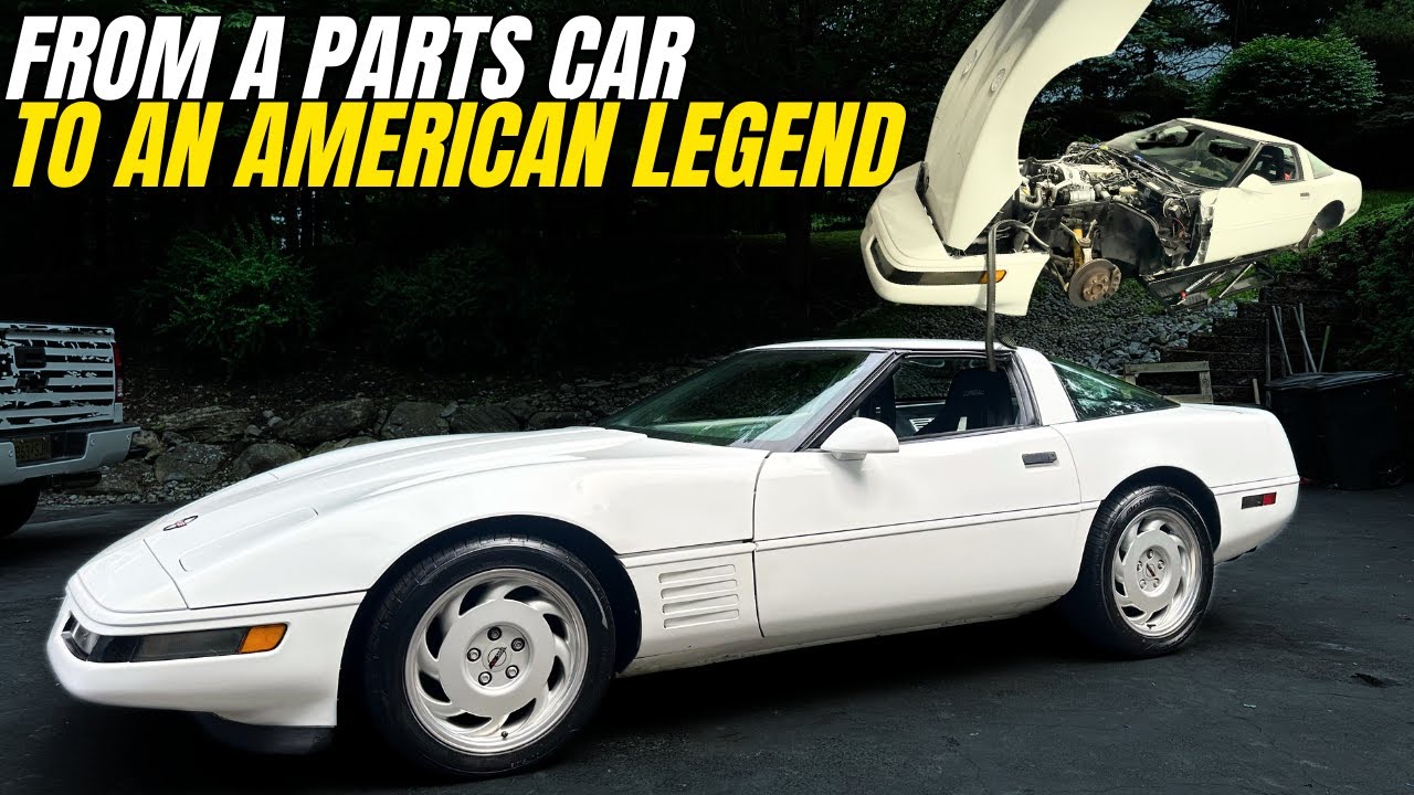 How I transformed my C4 Corvette, which was supposed to be a parts car, into a COMPLETE car!