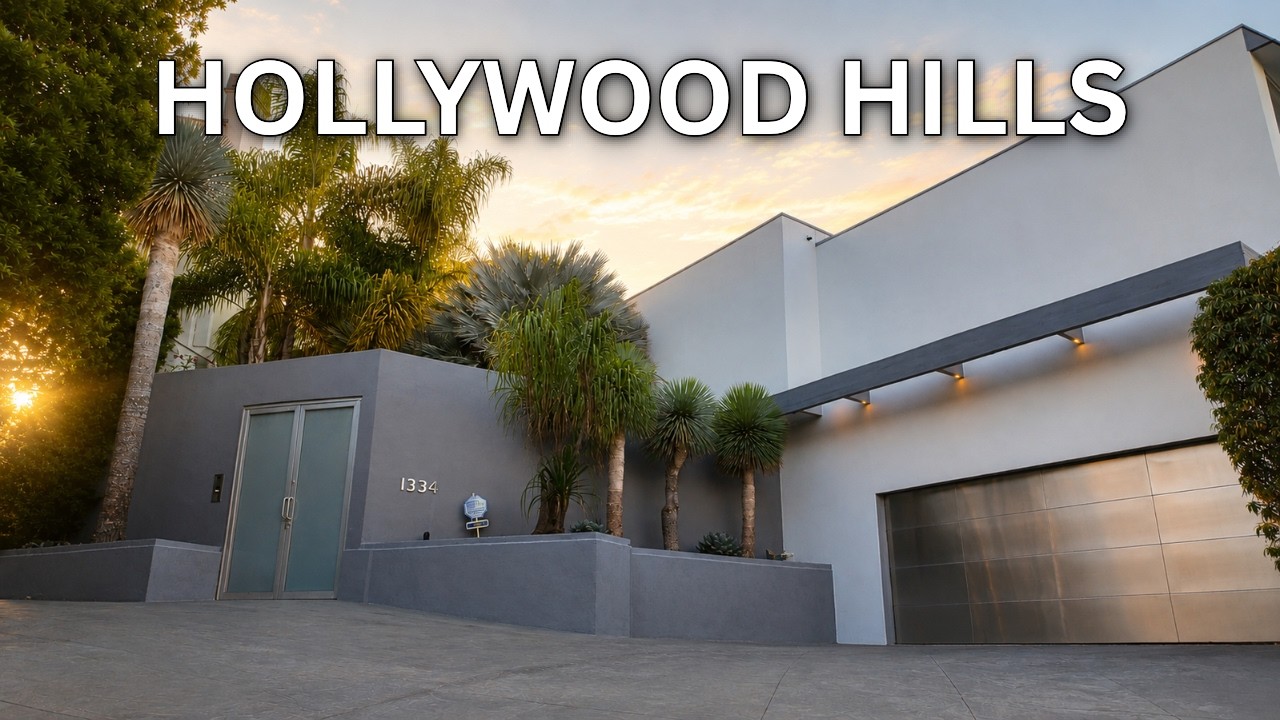 Early Morning Walk || 5:30 AM in the HOLLYWOOD HILLS, Los Angeles USA (4K Spatial Audio)