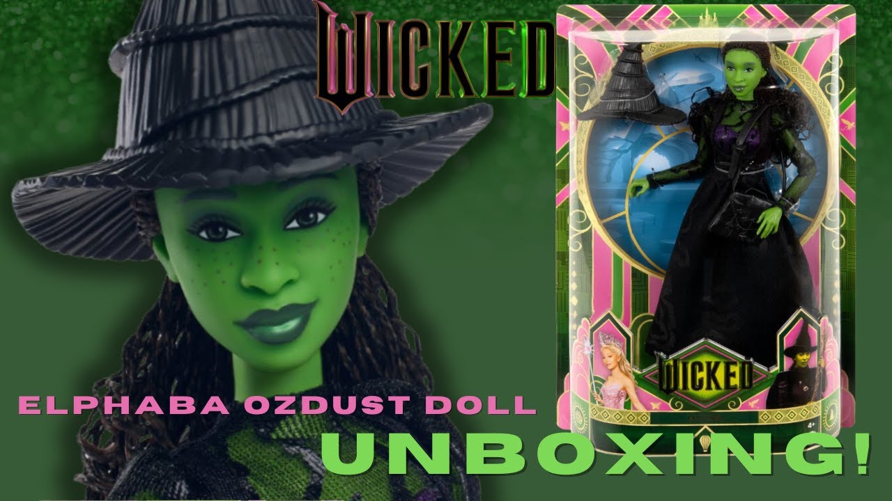 WICKED Elphaba Ozdust Ballroom Doll Unboxing!