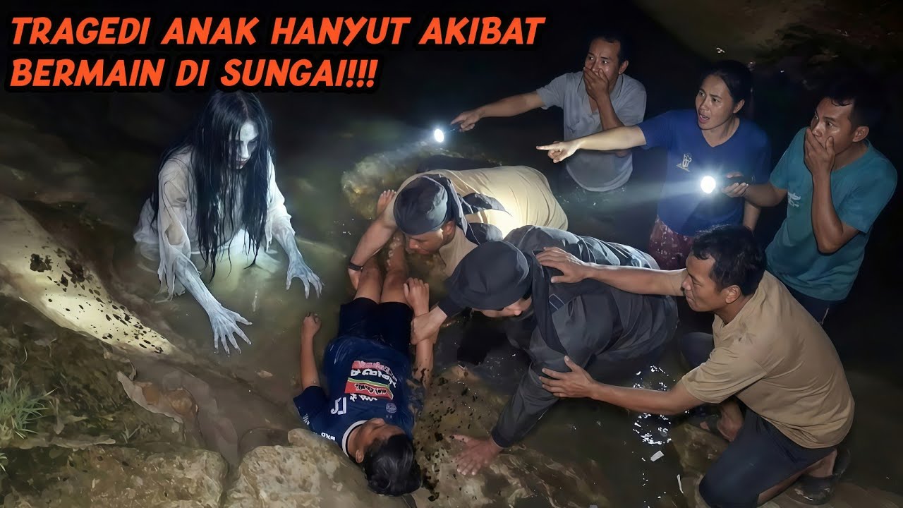 BOCAH HANYUT USAI DITARIK MAKHLUK INI, SAKSI MATA UNGKAP FAKTA MENGEJUTKAN!!!