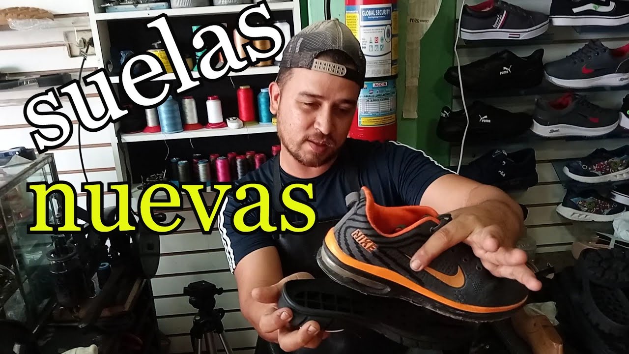 CAMBIO DE SUELAS DE DEPORTIVOS. MUY FACIL,TIENES QUE VER ESTE VIDEO.