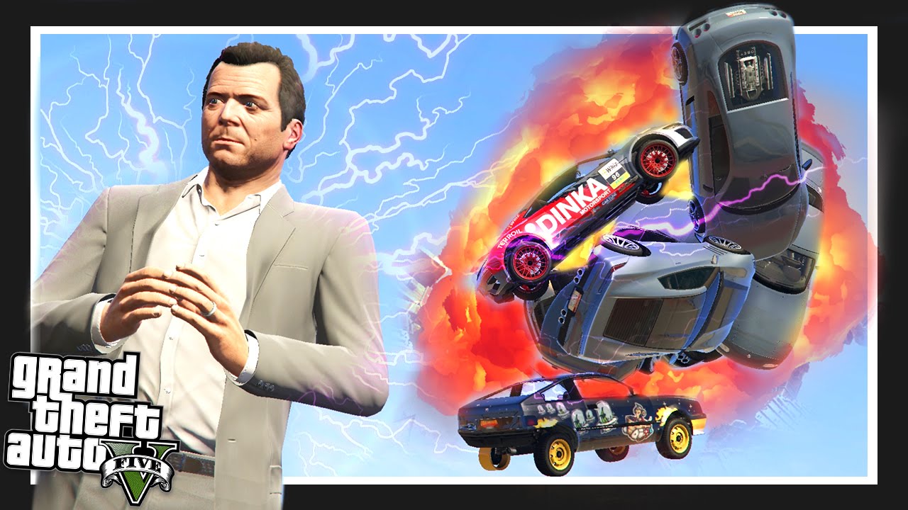 UNLIMITED POWER!! GTA 5 FORCE MOD!! (GTA 5 Funny Moments)