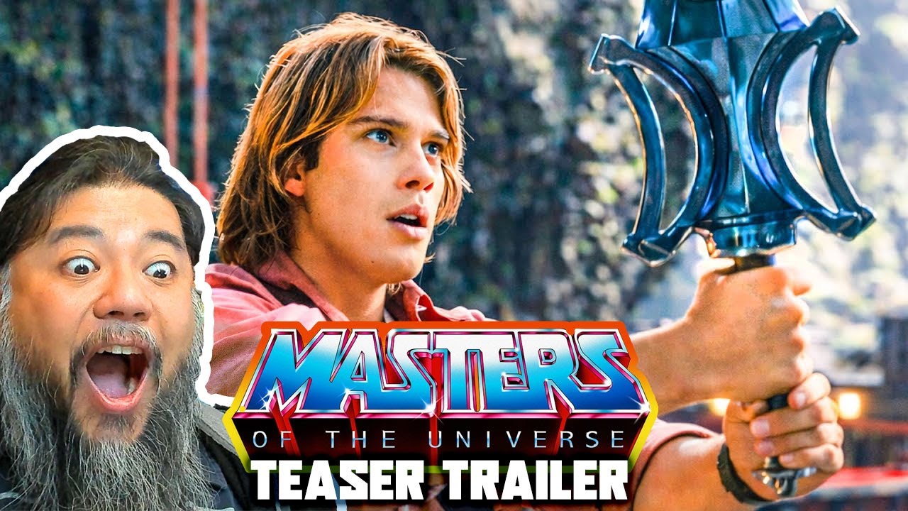 FINALLY! The Masters of the Universe Movie TEASER Live Reaction - Mega Jay Retro