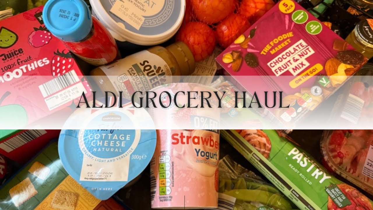 BUDGET FRIENDLY GROCERY HAUL | ALDI