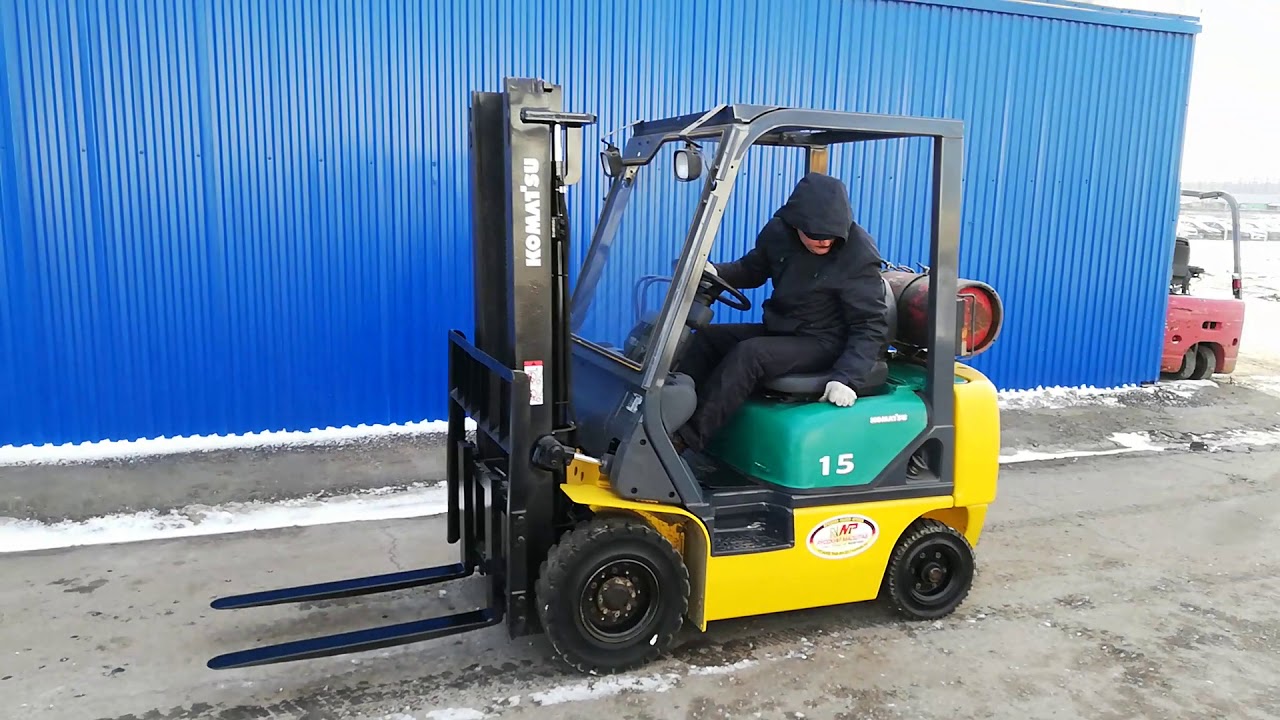 Вилочный погрузчик 1.5 т Komatsu FG15LC-17