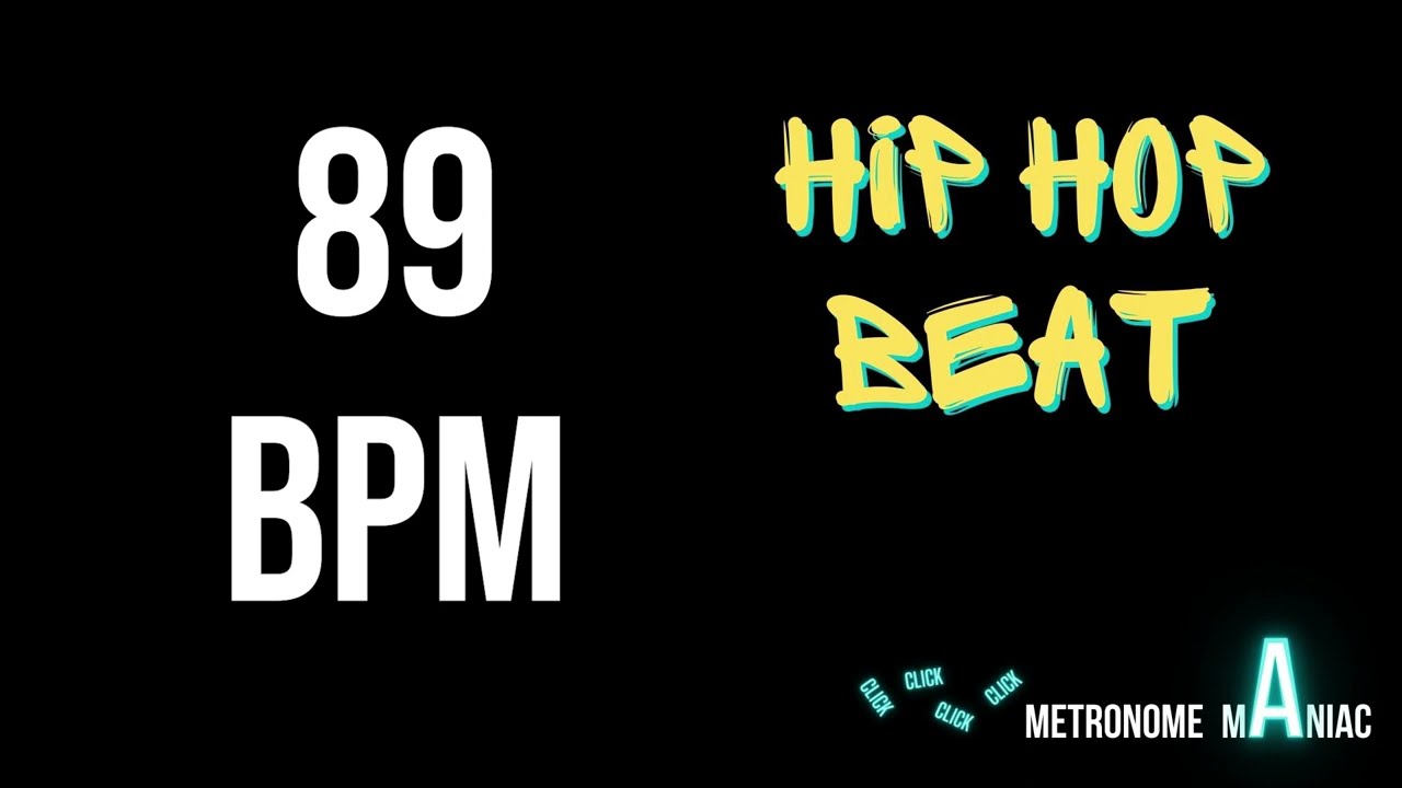 Drum loop - HIP HOP beat - 89 BPM