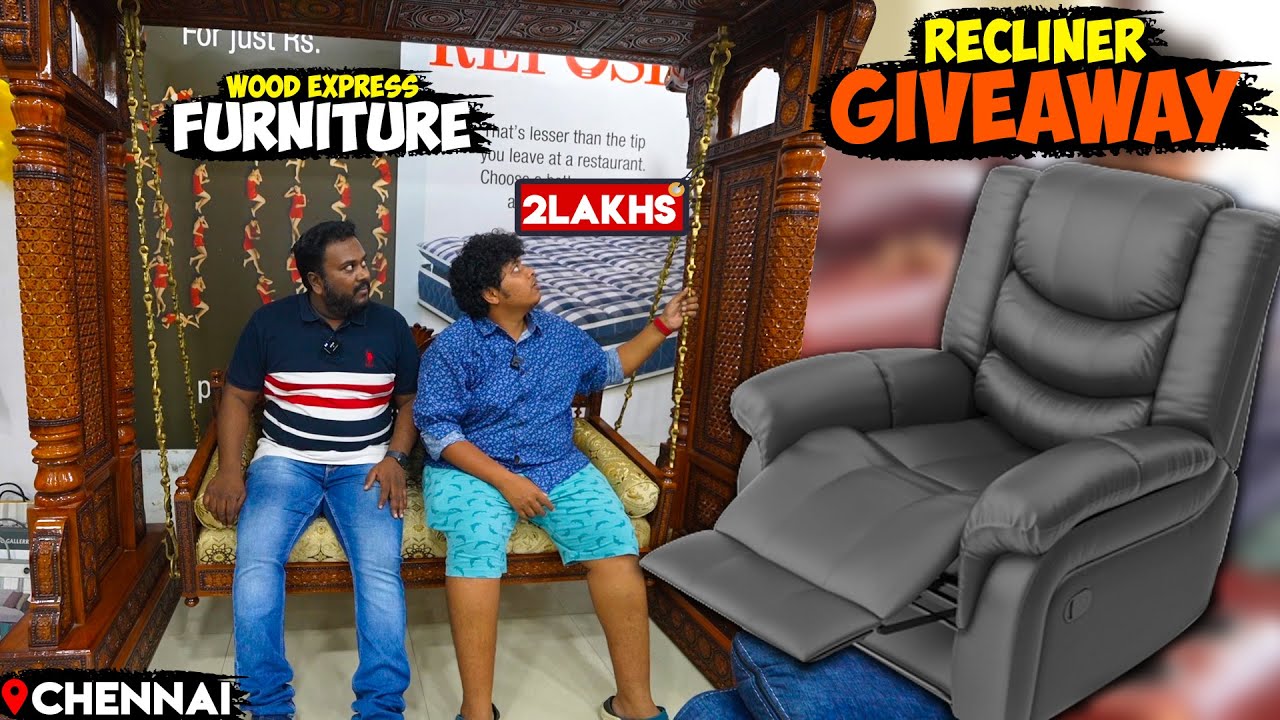 ₹25,000 Worth Giveaway - Furnitures at All Range - Wood Express, Chennai - Irfan's View