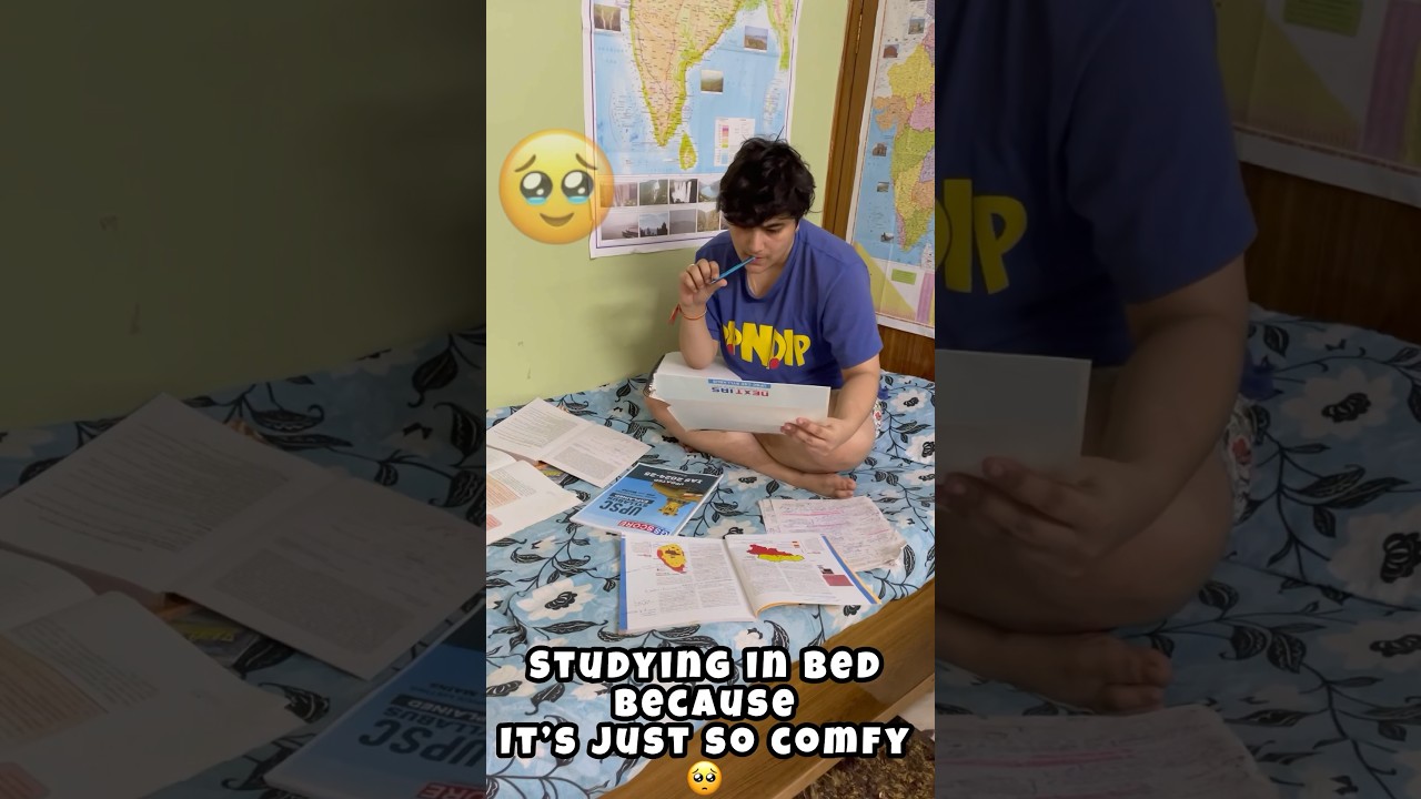 I repeat! don&rsquo;t study on your bed🛌#viral #viralvideo #motivation #success