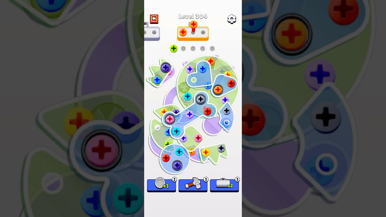 Screw Jam Puzzle Level 304 | GAME Walkthrough