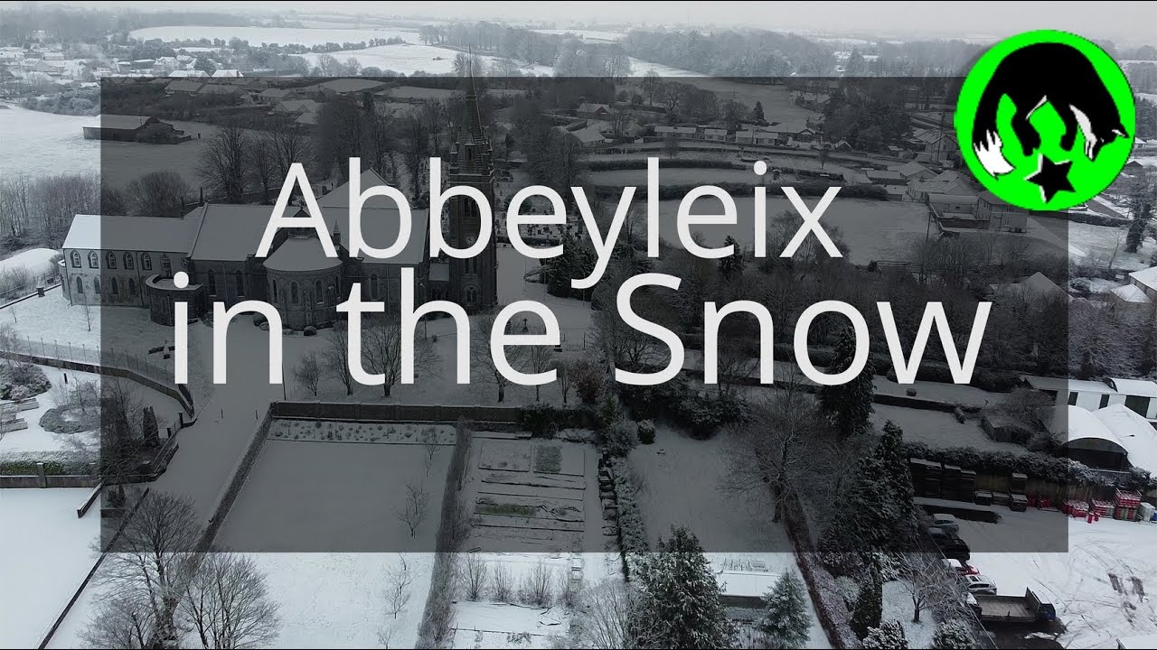 Abbeyleix Co Laois Ireland Snow | Discovering Ireland.| A Drone Fox Ireland video