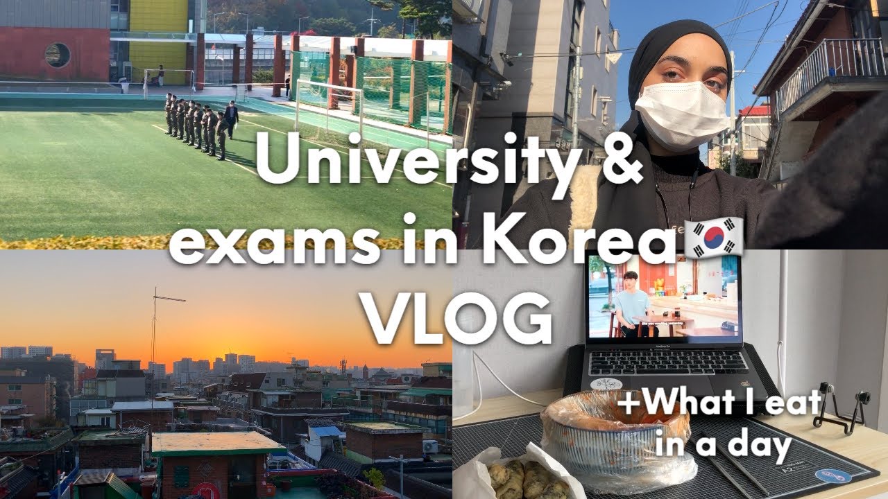 🇰🇷VLOG - exams à l'université