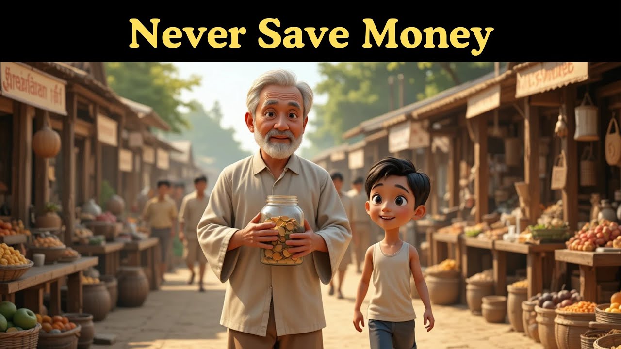 Never Save Money | A Grandfather’s Life Lesson | Motivational Story in English About Work & Wisdom