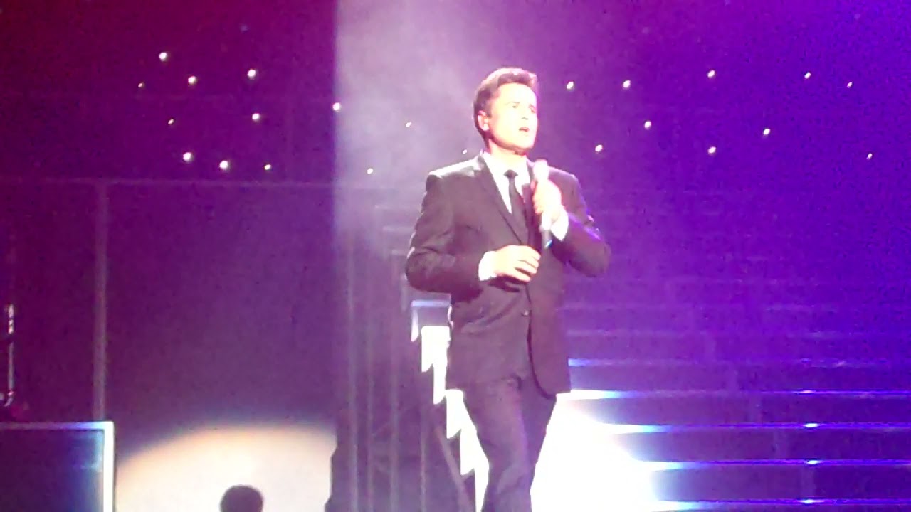 Donny Osmond  Close Every Door   Capital FM Arena Nottingham England  27th Jan 2013