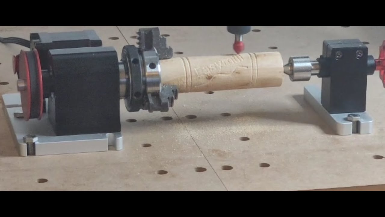 Premier usinage sur axe rotatif avec HobbyCam