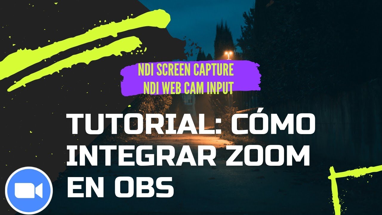 Cómo integrar ZOOM en OBS studio