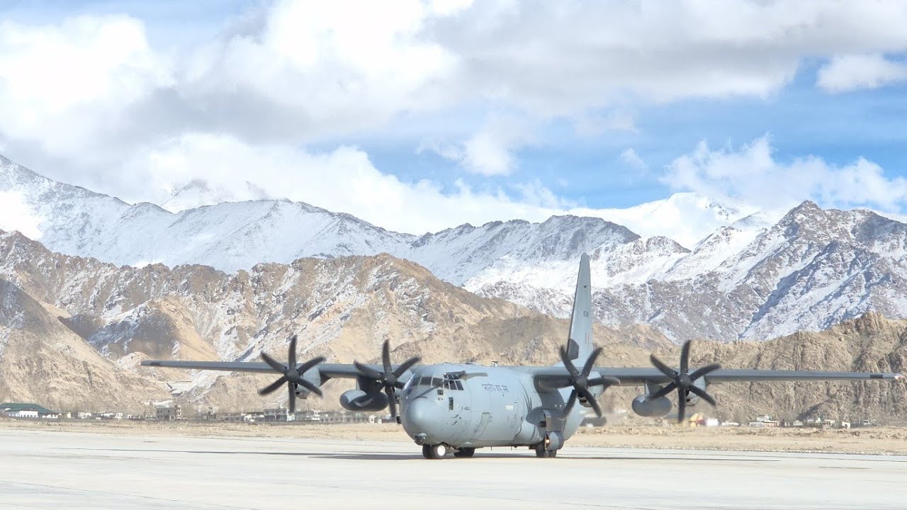 ✈️ Parallel Taxiway Inaugurated at Air Force Station Leh | Civil Aviation Boost