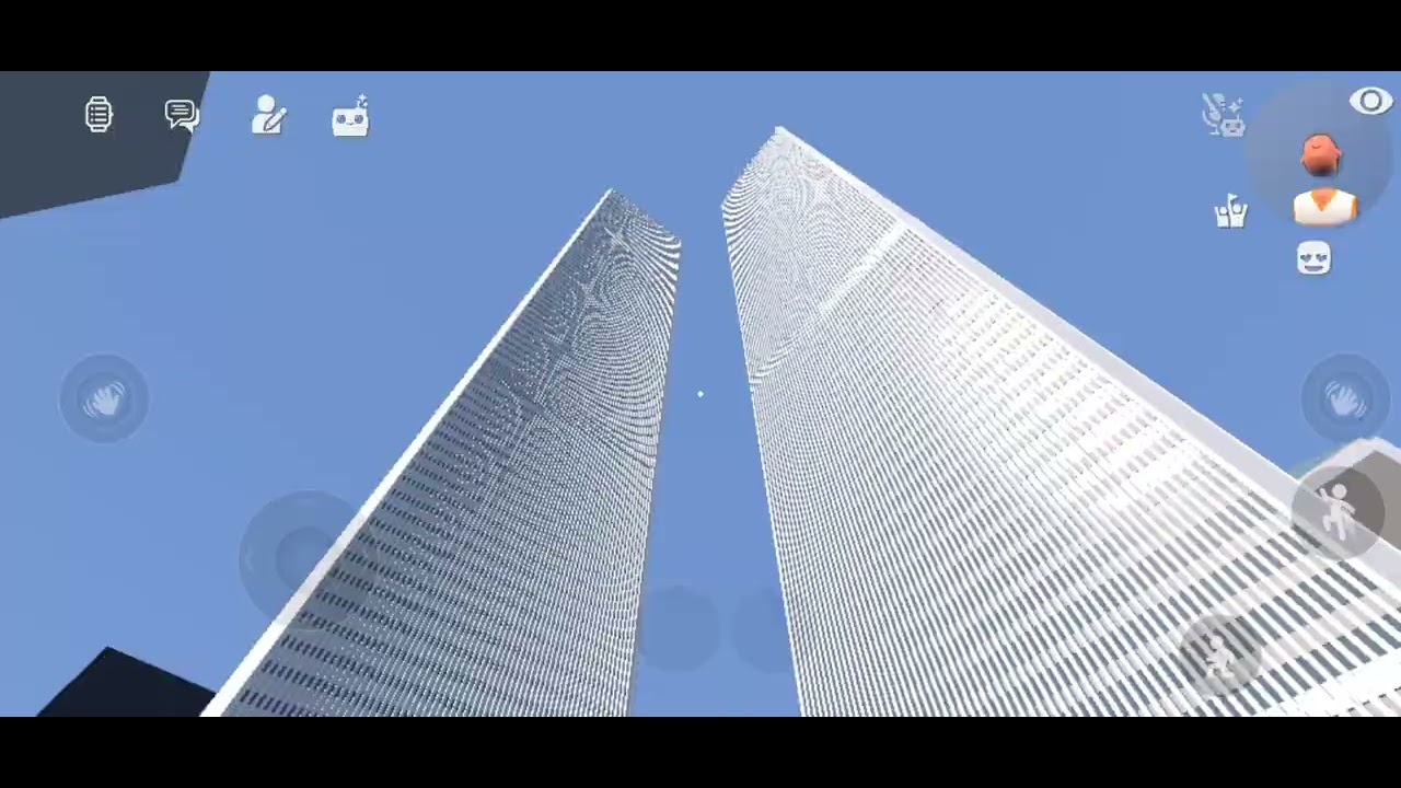 Chilling in the World Trade Center Plaza in RecRoom!