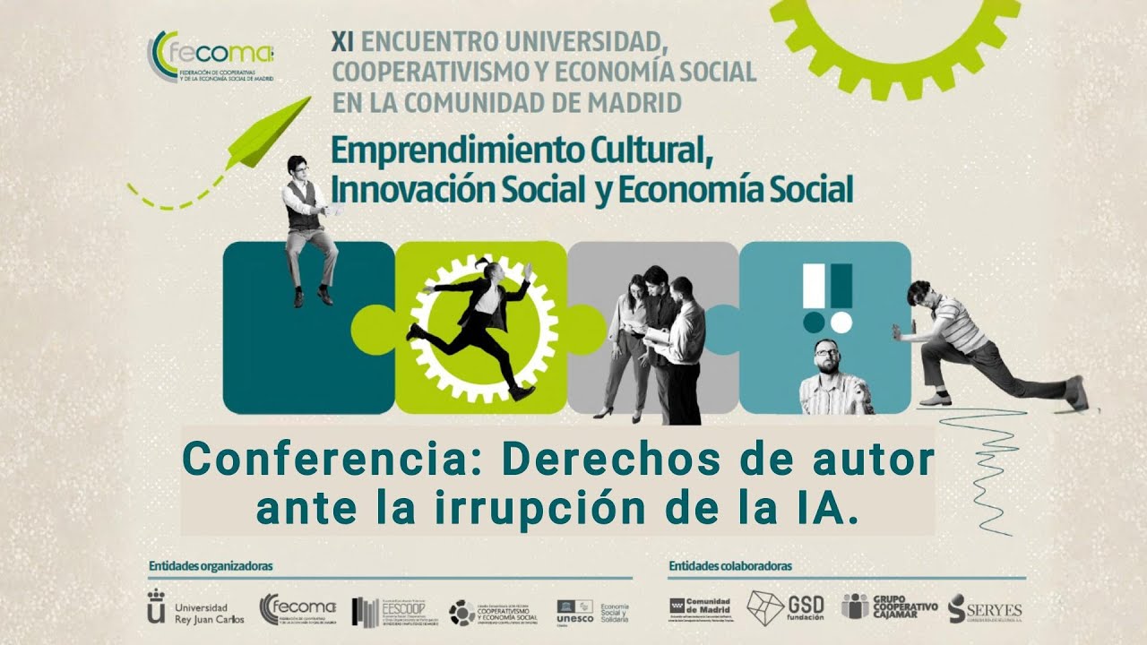 Conferencia: Derechos de autor ante la irrupción de la IA | Javier Gutiérrez | FECOMA