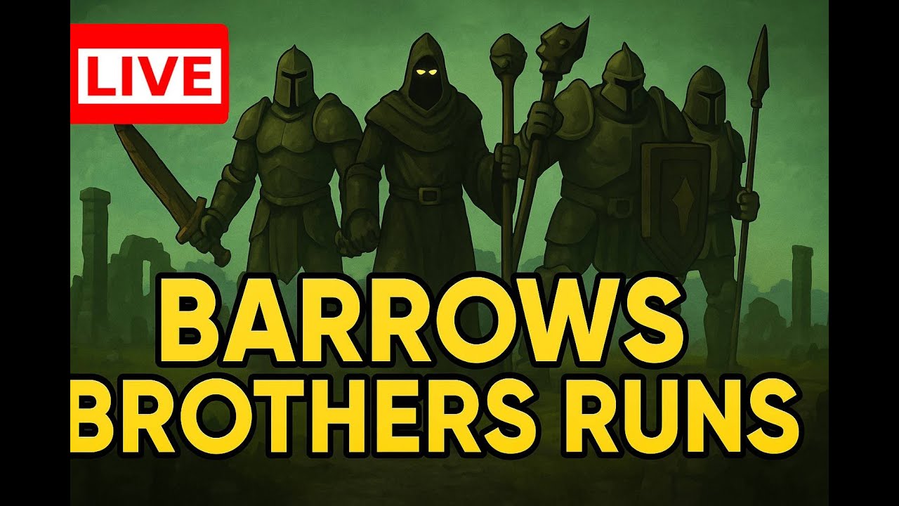 LIVE: Ironman Barrows Brothers Runs &ndash; Gear Up the Hard Way! 🔒