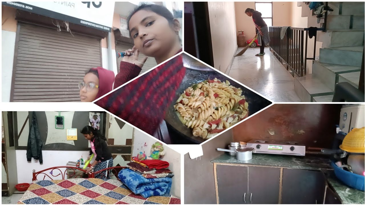আজ মেয়েকে টিফিনে পাস্তা বানিয়ে দিলাম ll😋 Today I made pasta for my daughter's tiffin.😋