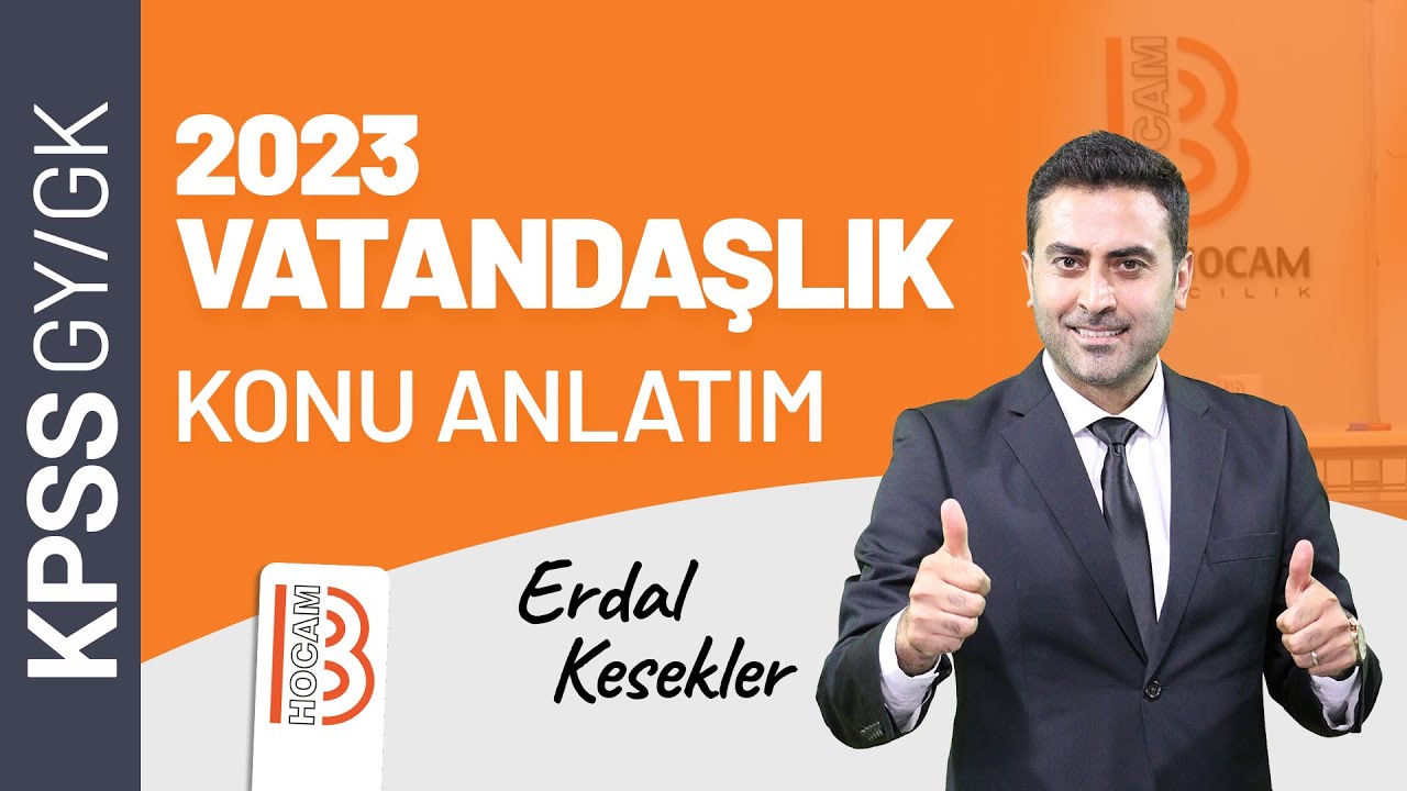 KPSS Vatandaşlık - Yasama Soru Çözümü  - Erdal KESEKLER - 2023