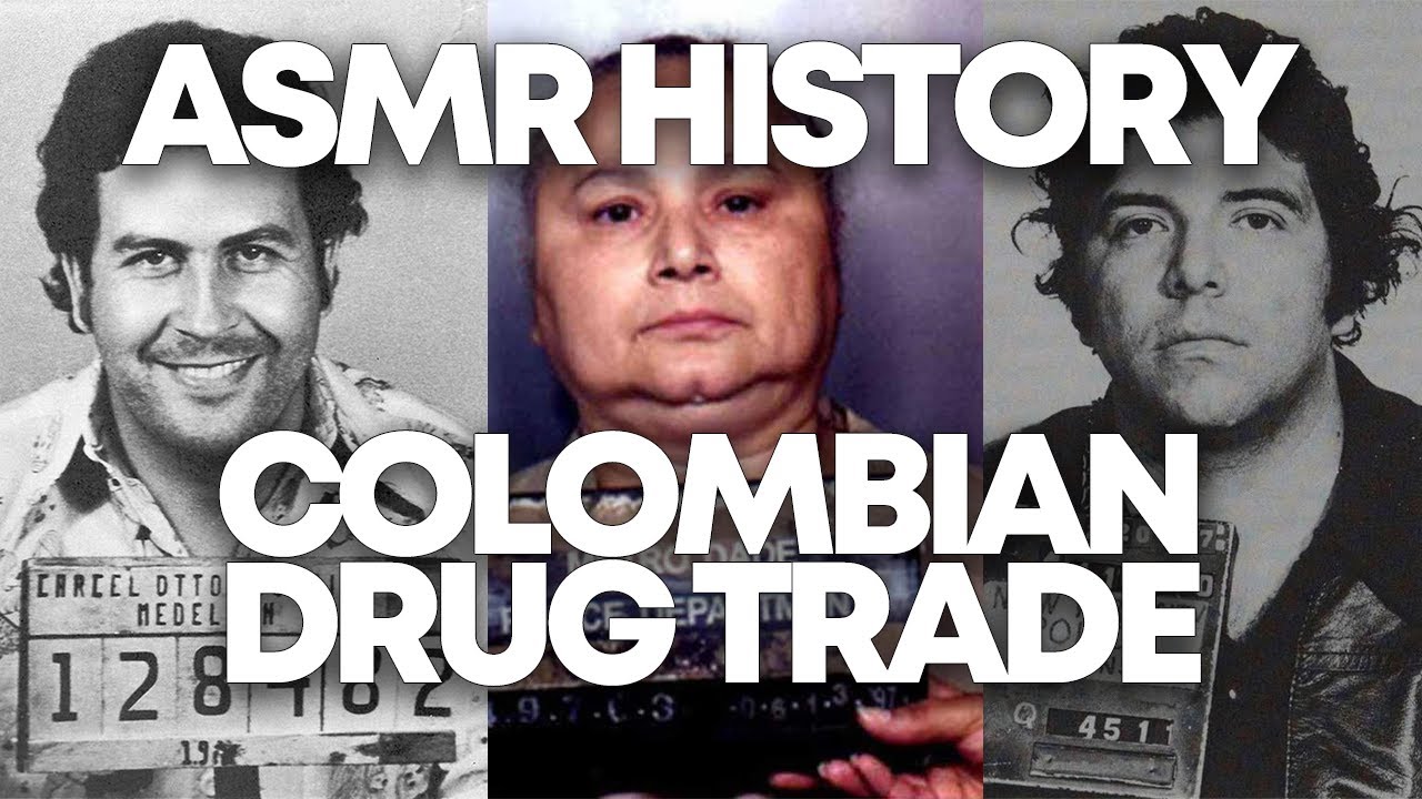 ASMR History | Colombian Drug Trade & Drug Lords (Whispered)