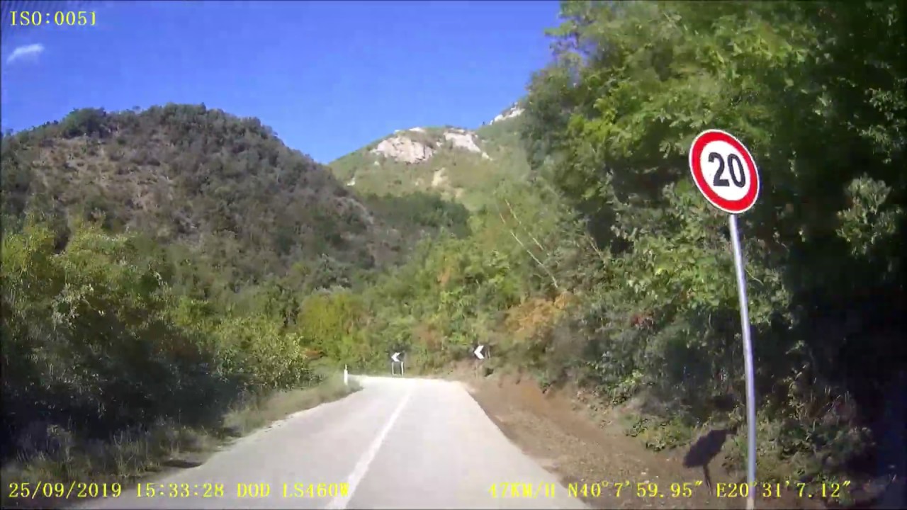 Moje Bałkany - Albania - sh-75 Leskovik - Permet (2)