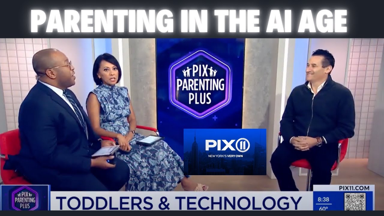 Matt Britton Discusses Parenting In Age Of AI Live on NY PIX 11 Morning Show