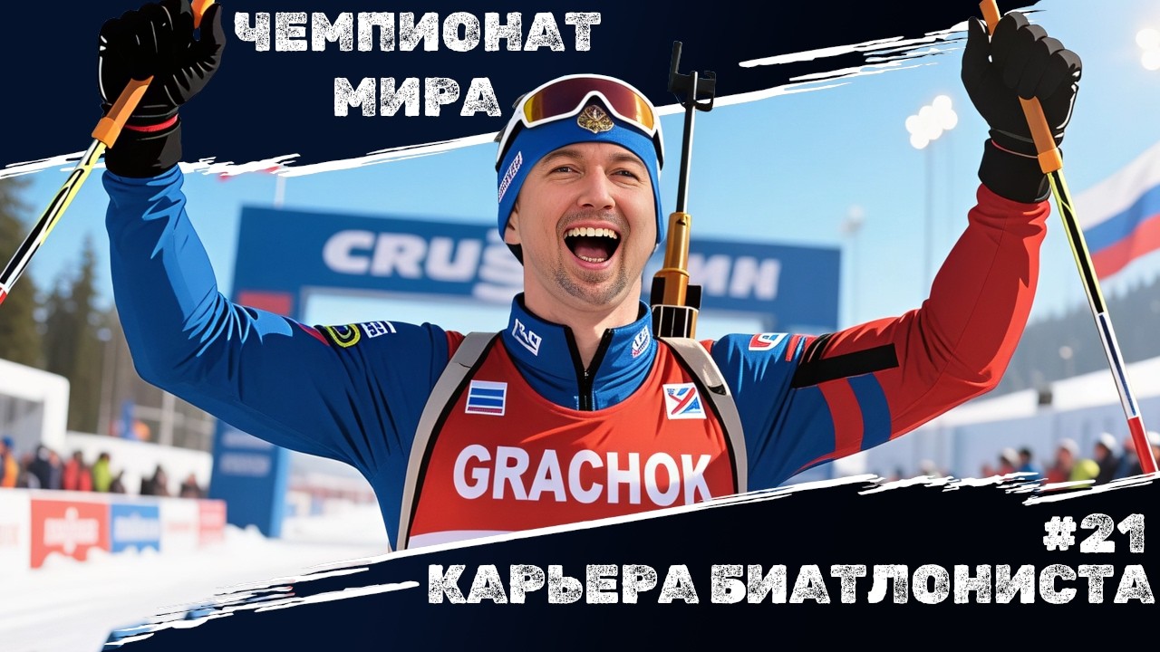 NGL Biathlon 2026 КАРЬЕРА #21 - ЧЕМПИОНАТ МИРА