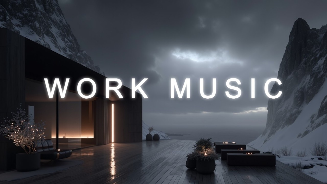 Deep Work Music ~ Темная Скандинавская Атмосфера для Интенсивной Фокусировки и Потока Продуктивности