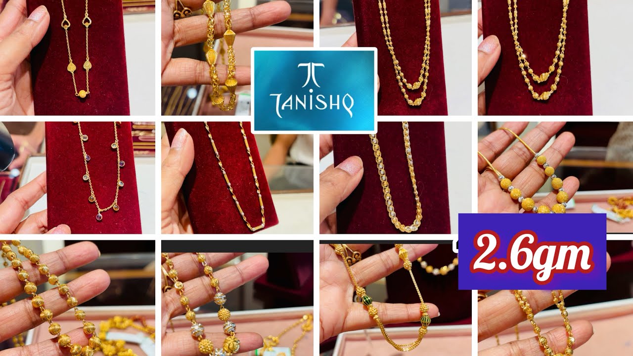 Tanishq Gold Chain design with price | Tanishq gold chains | Lates gold chains collection | Tanishq 