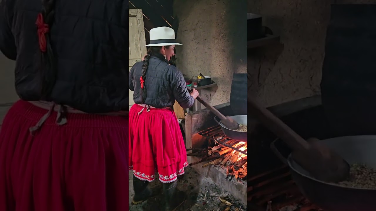 Preparando la tradicional chicha de Jora.🤗