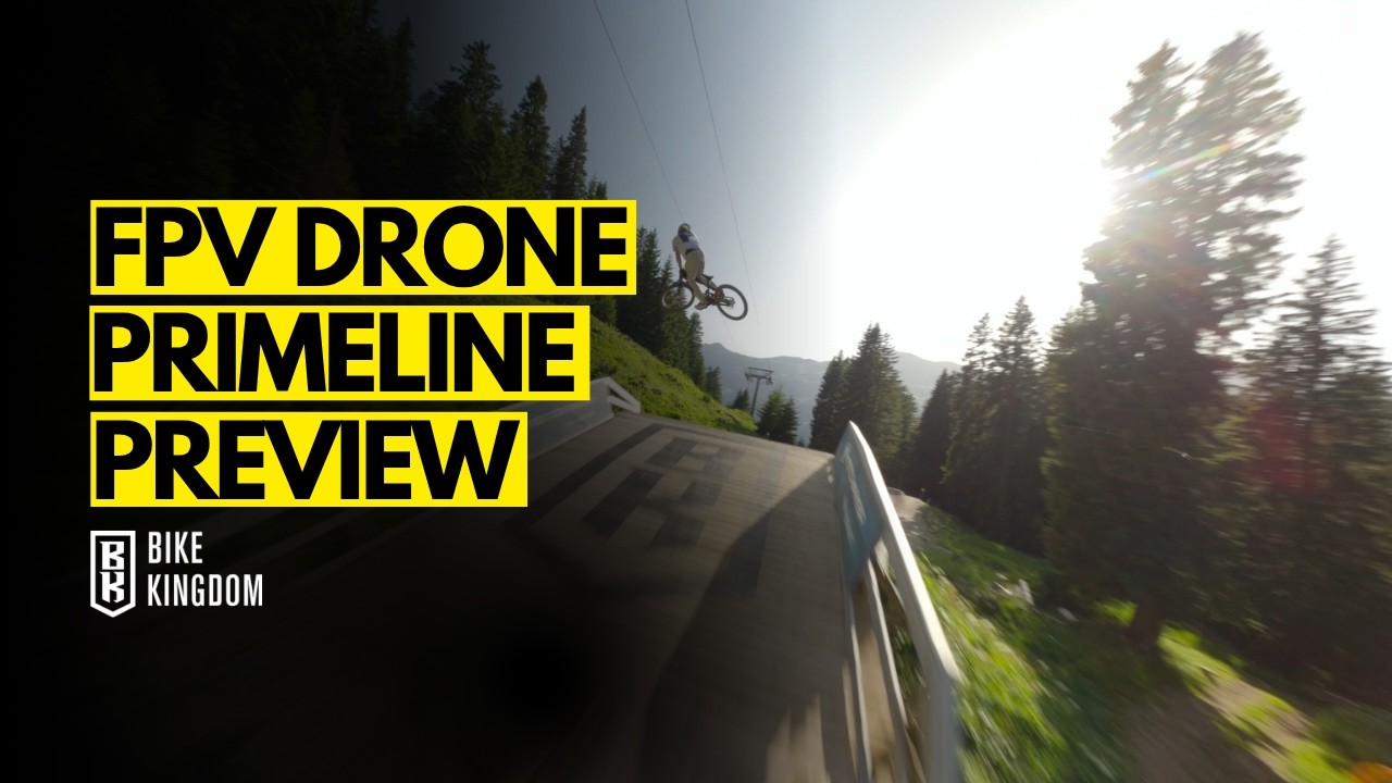 PRIMEline Bike Kingdom Park — Flowy Berms & Big Jumps | FPV Trail Check