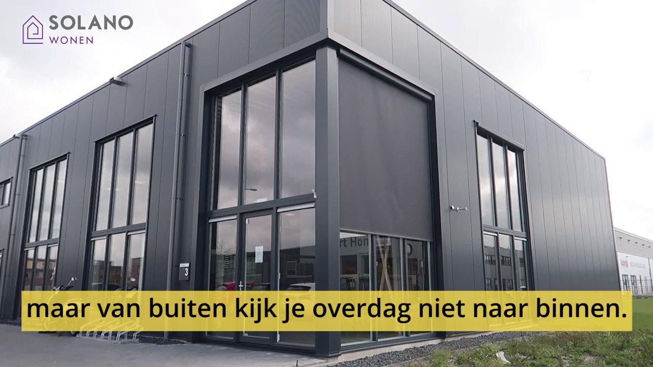 Solano Ritsscreen Smart met Serg&eacute; 3% doek ☀️