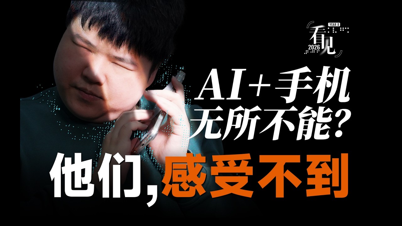 6大品牌手机无障碍横评：深入细节之后，似乎只有苹果能挺住？｜ 看见2026