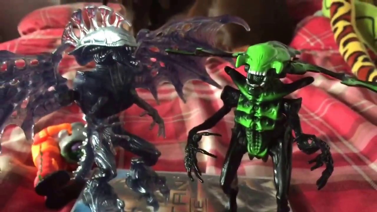 Kenner ALIENS action figures 1994 KING ALIEN review
