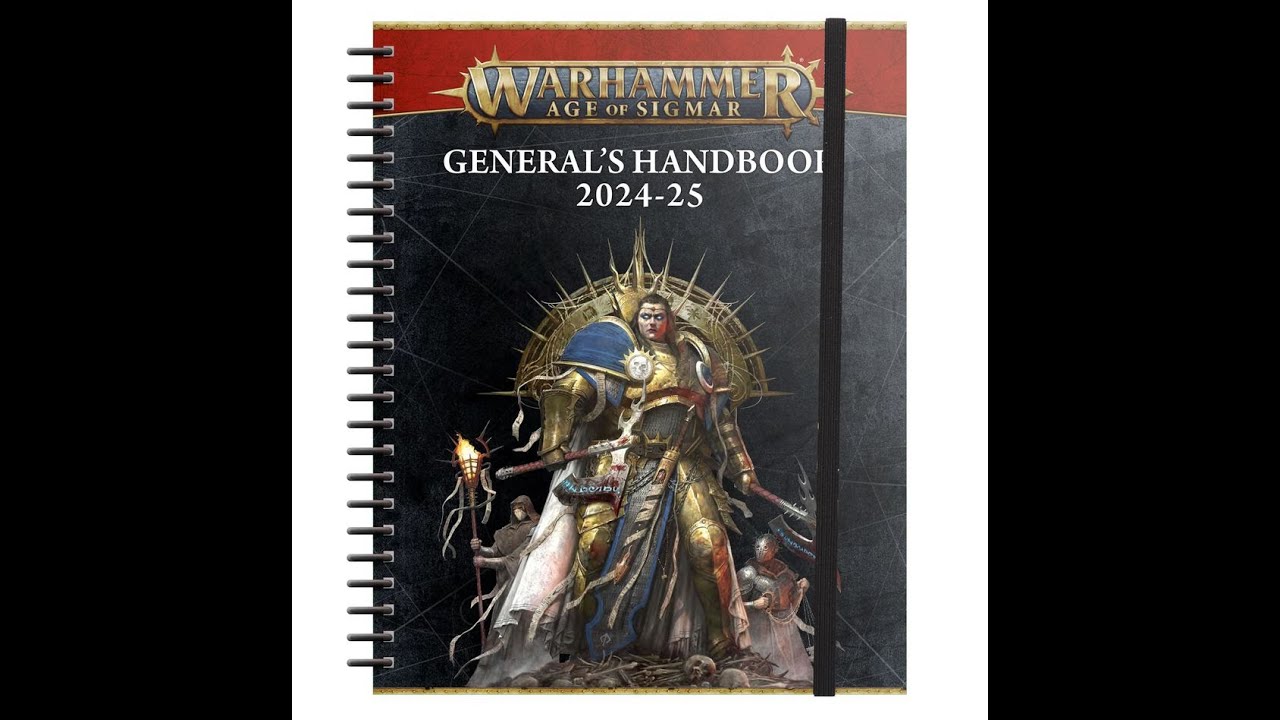Flip through of General's Handbook 2024-25 (GHB 24) for Age of Sigmar 4th ed. from Games Workshop