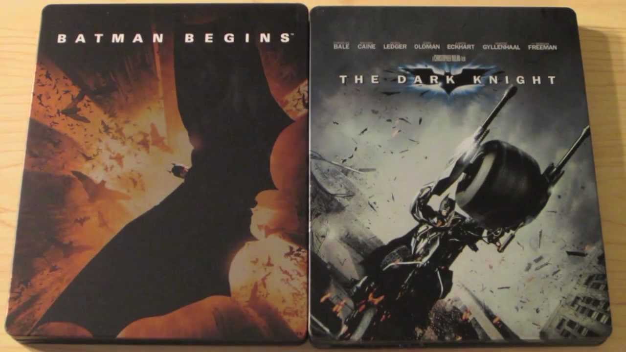 Unboxing: Batman Begins & The Dark Knight Blu-ray Steelbooks