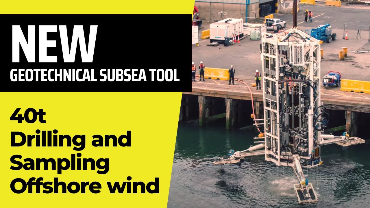 Geotechnical Engineering: A 40 Tonne MONSTER for drilling and sampling